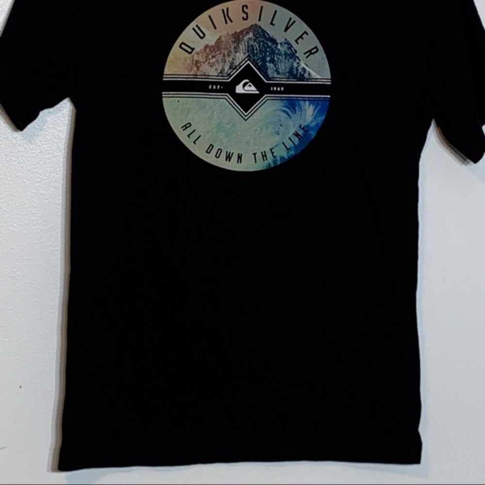 Quiksilver Mountain/Ocean All Down the‎ Line Tee - Picture 4 of 5